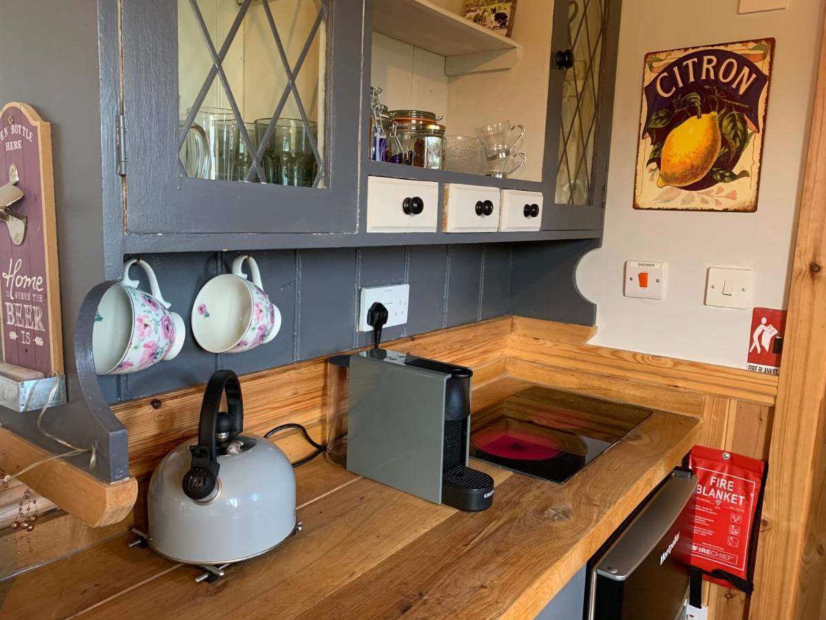 Sheepwash Shepherds Hut Bebside Luaran gambar